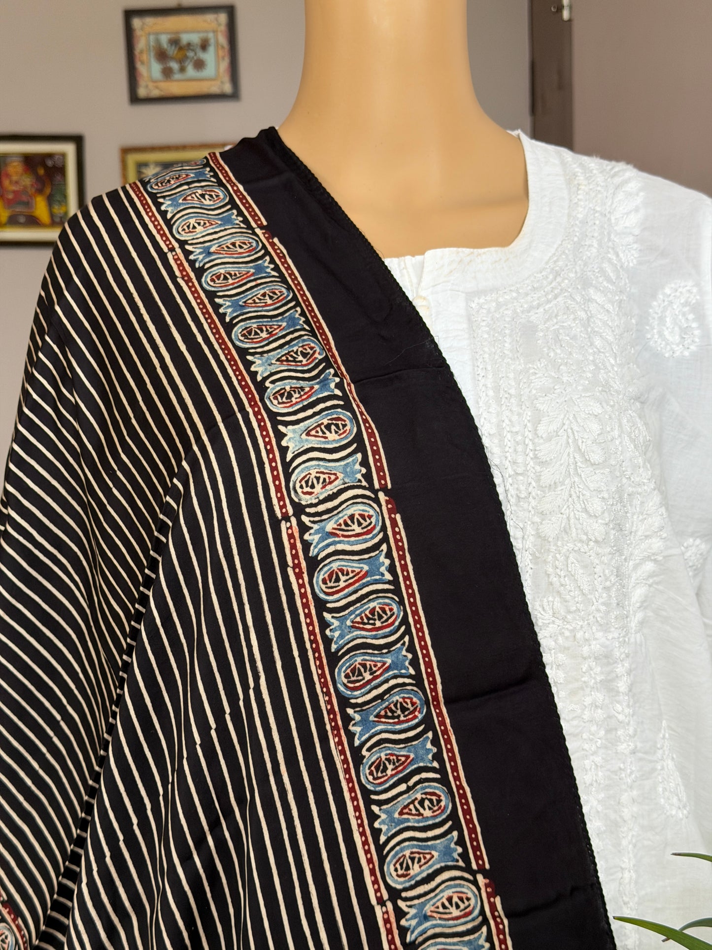 Ajrakh Modal Stole