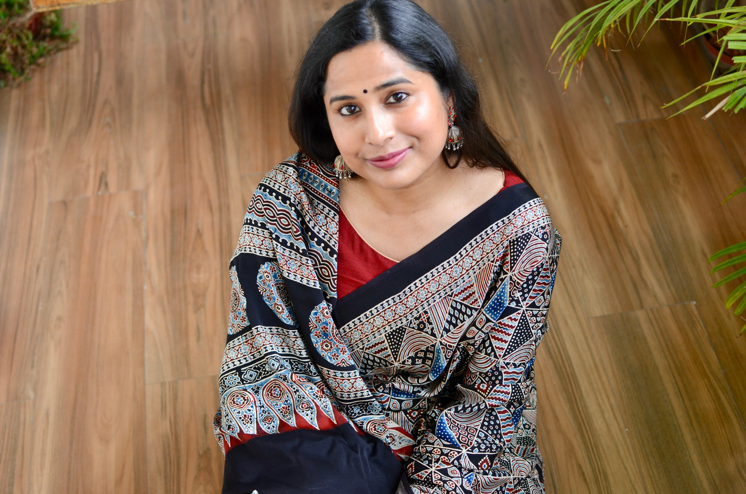 Modal Sarees (Ajrakh/Bandhej/Clamp Dyed)
