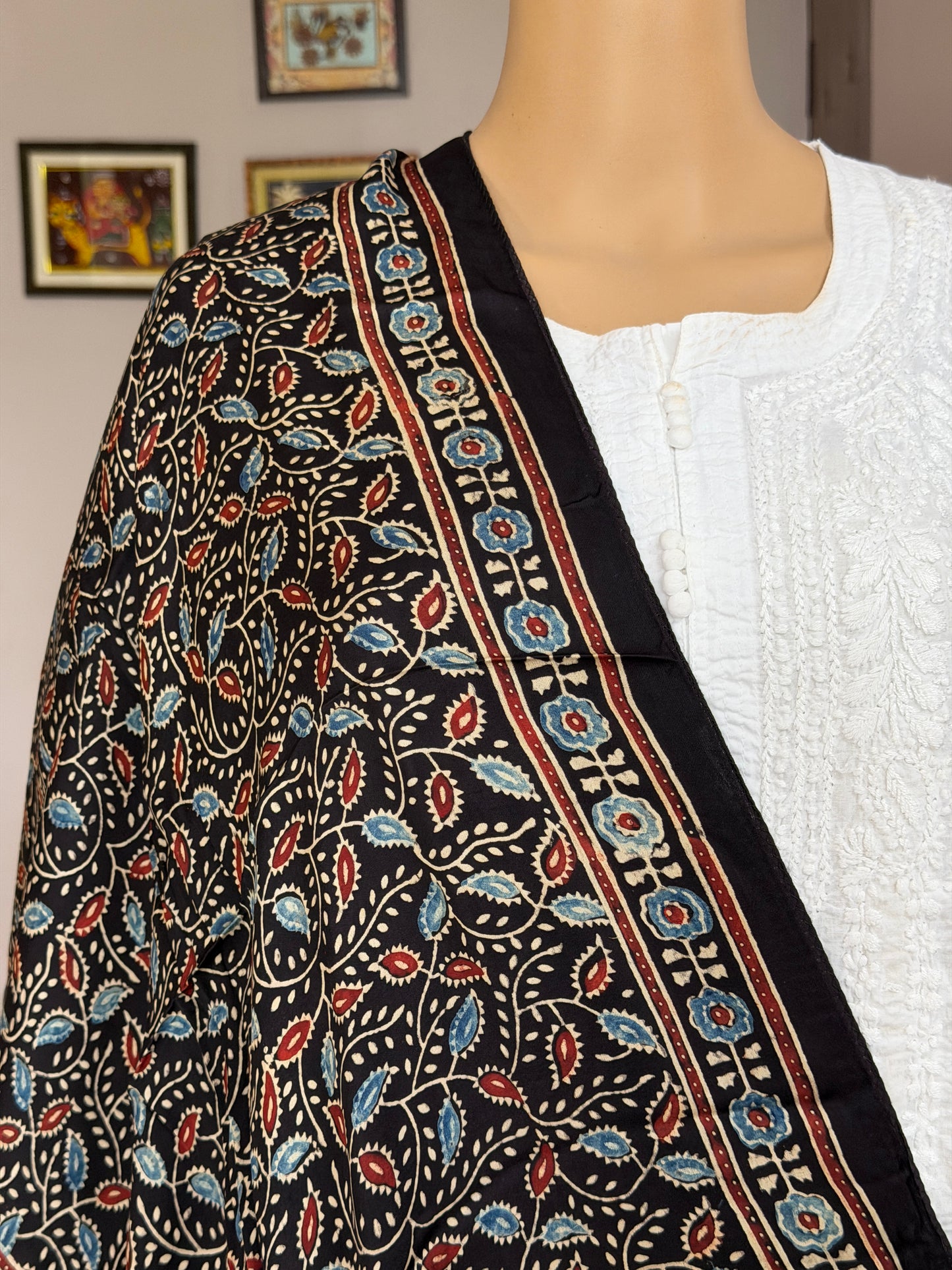 Ajrakh Modal Stole
