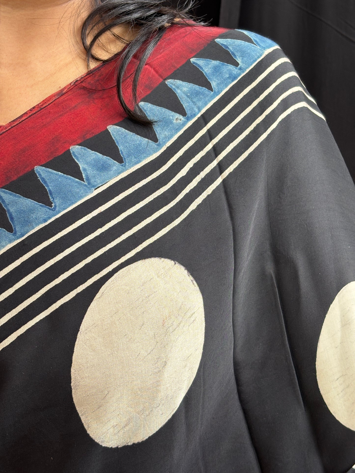 Laado- Ajrakh Modal Saree