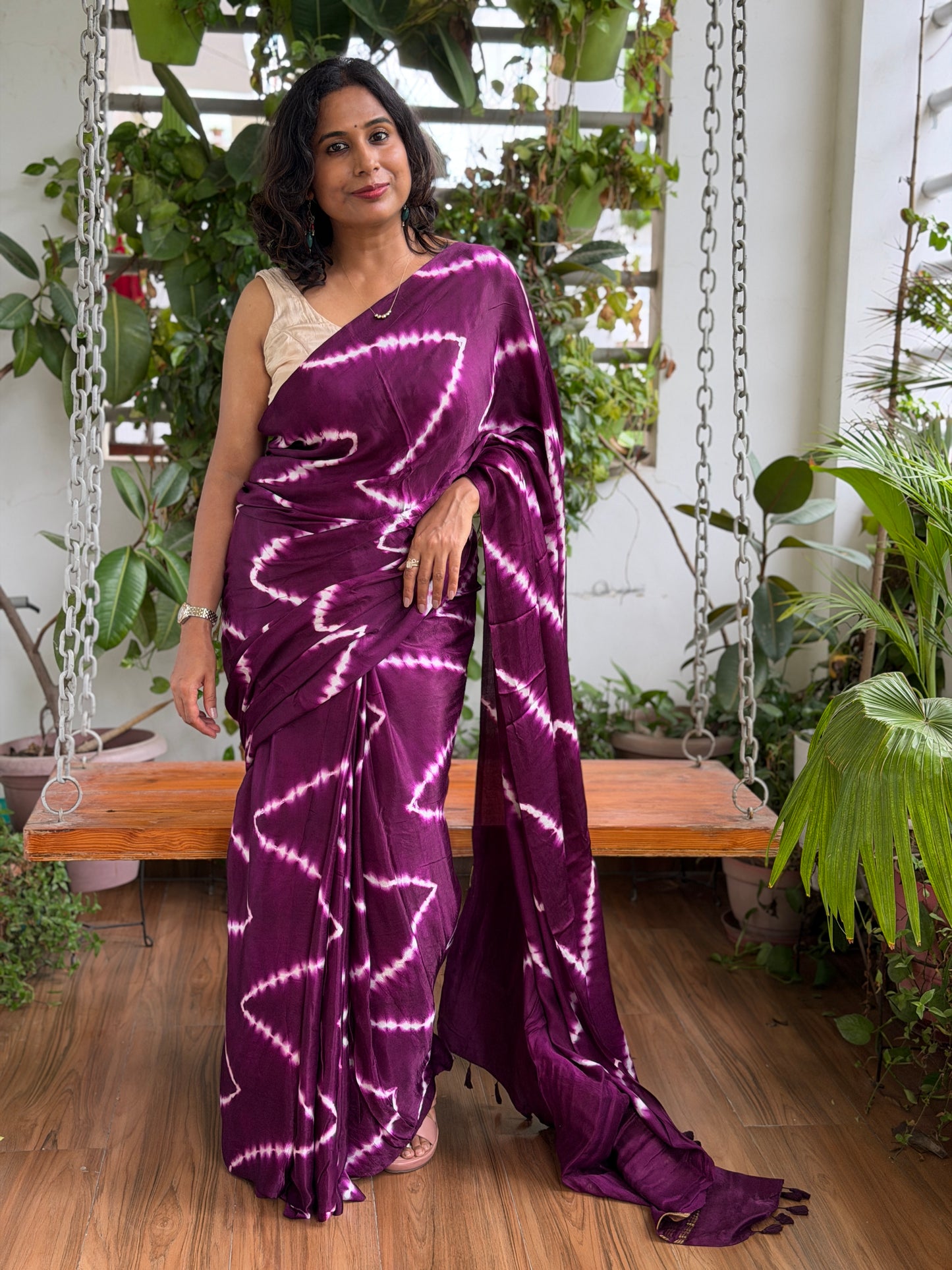 Shivori Saree with Tissue Palla