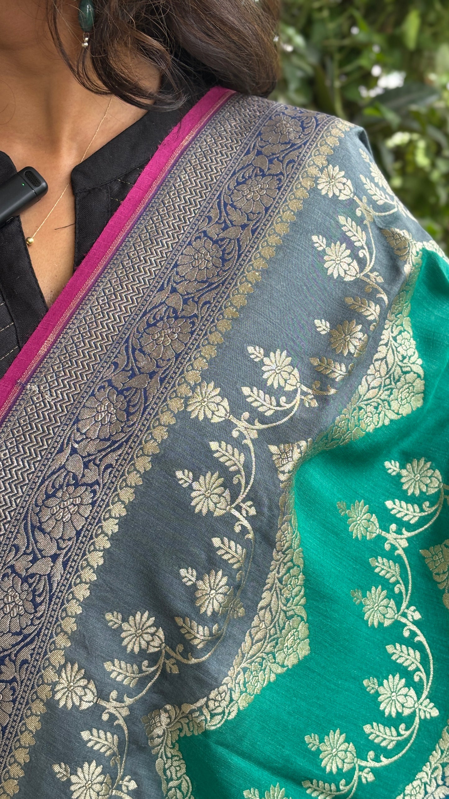 Muga Silk Handloom Banarasi Dupatta