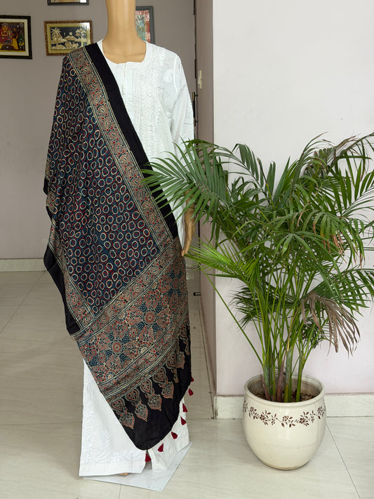 Ajrakh Modal Stole
