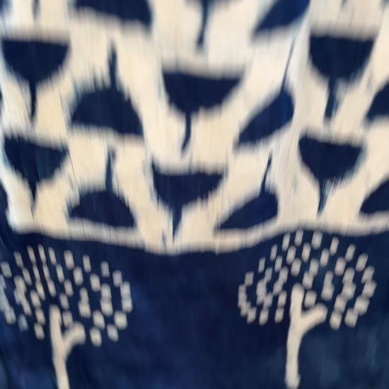 Dabu Hand Block Printed Pure Modal Silk Saree, video